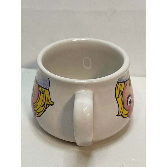 Campell's Soup bowl coffee mug cup 3" handle 1998 2004 white set of 2 - Picture 12 of 16
